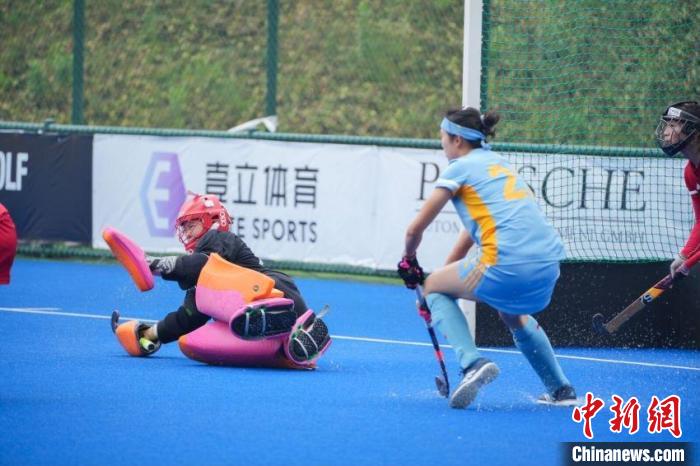 杭州2024全国女子曲棍球锦标赛现场：欧紫霞领衔